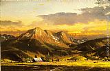 Dusk In The Valley by Thomas Kinkade